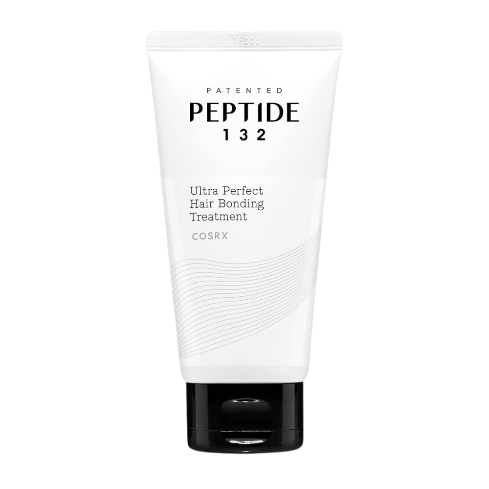 Immagine del prodotto di COSRX Peptide 132 Ultra Perfect Hair Bonding Treatment – maschera per capelli riparatrice che rinforza e idrata i capelli.