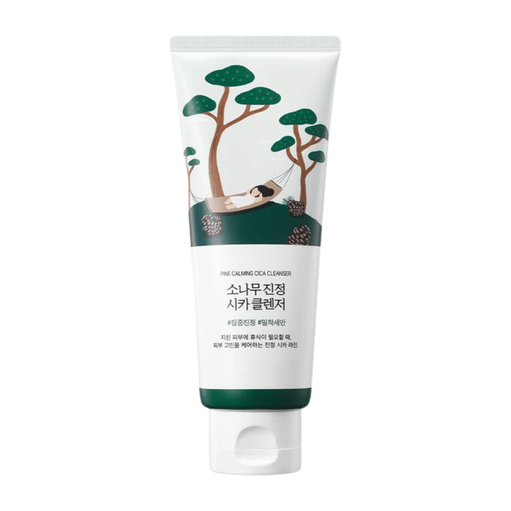 ROUND LAB Pine Calming Cica Cleanser – immagine del prodotto di detergente viso coreano lenitivo