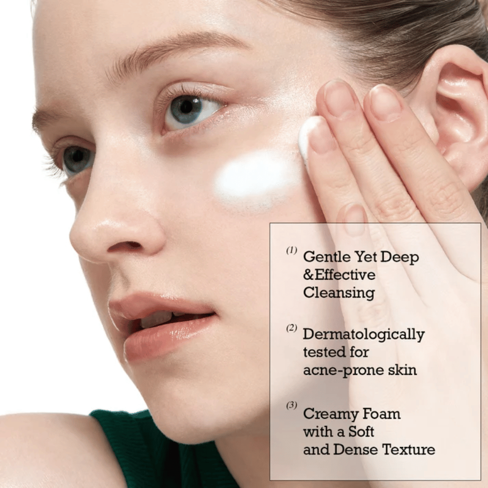 ROUND LAB Pine Calming Cica Cleanser – pulizia profonda delicata con una schiuma cremosa e morbida