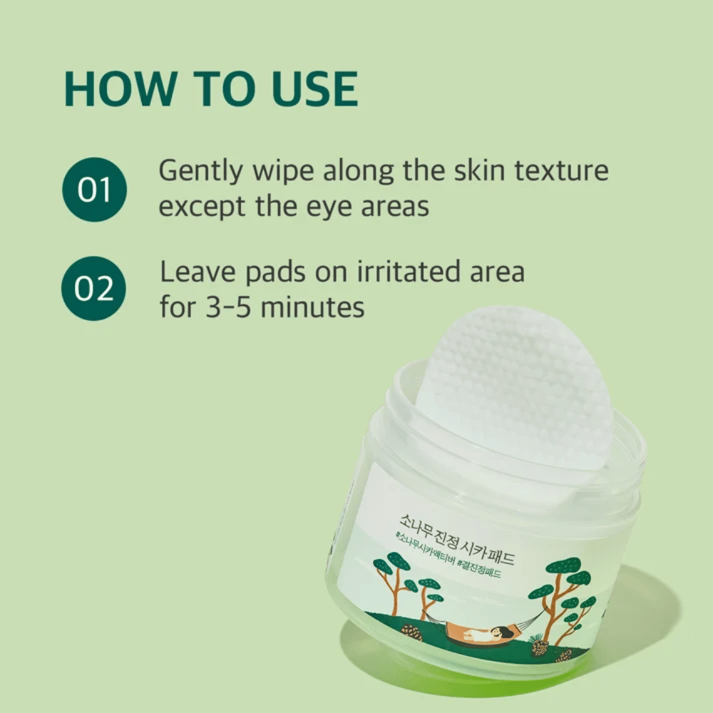 ROUND LAB Pine Calming Cica Pad – come usare i pad per lenire e prendersi cura della pelle