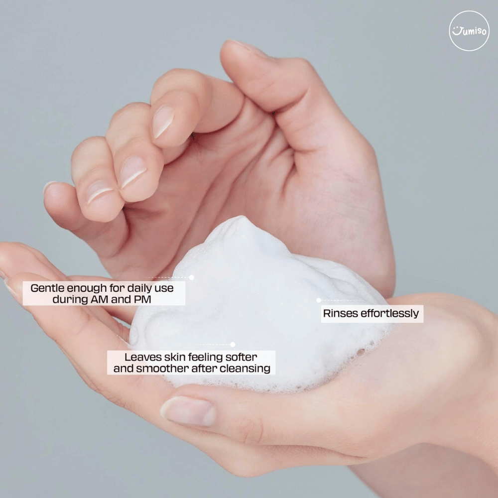 Jumiso Pore Purifying Salicylic Acid Foaming Cleanser – pH basso e delicato detergente viso con acido salicilico che pulisce i pori ed è adatto all'uso quotidiano mattina e sera