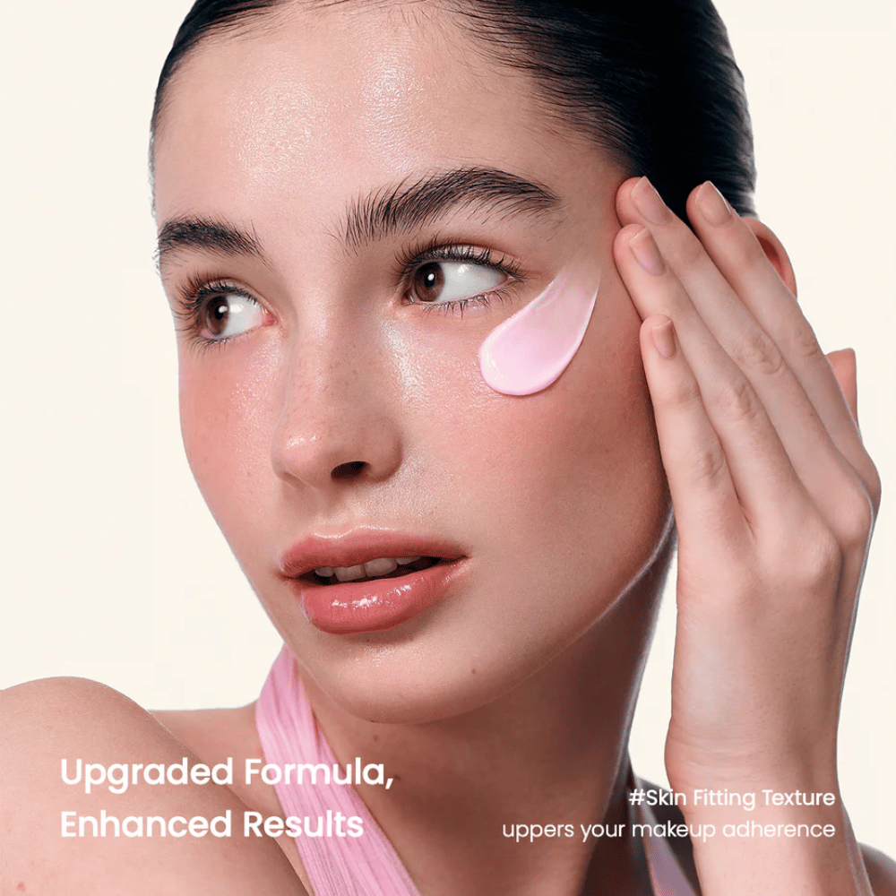 Biodance crema peptidica al collagene applicata sulla pelle – migliorata compattezza, texture della pelle più uniforme e migliore adesione del trucco