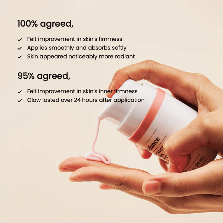 Biodance Pore Perfecting Collagen Peptide Cream texture e funzione di pompaggio – crema peptidica al collagene clinicamente testata per pelle più soda e luminosità duratura