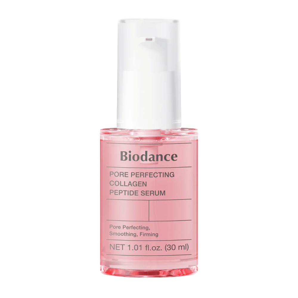 Biodance Pore Perfecting Collagen Peptide Serum 30 ml – siero al collagene che riduce i pori per una pelle più soda.