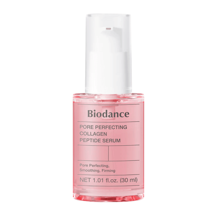 Biodance Pore Perfecting Collagen Peptide Serum 30 ml – siero al collagene che riduce i pori per una pelle più soda.