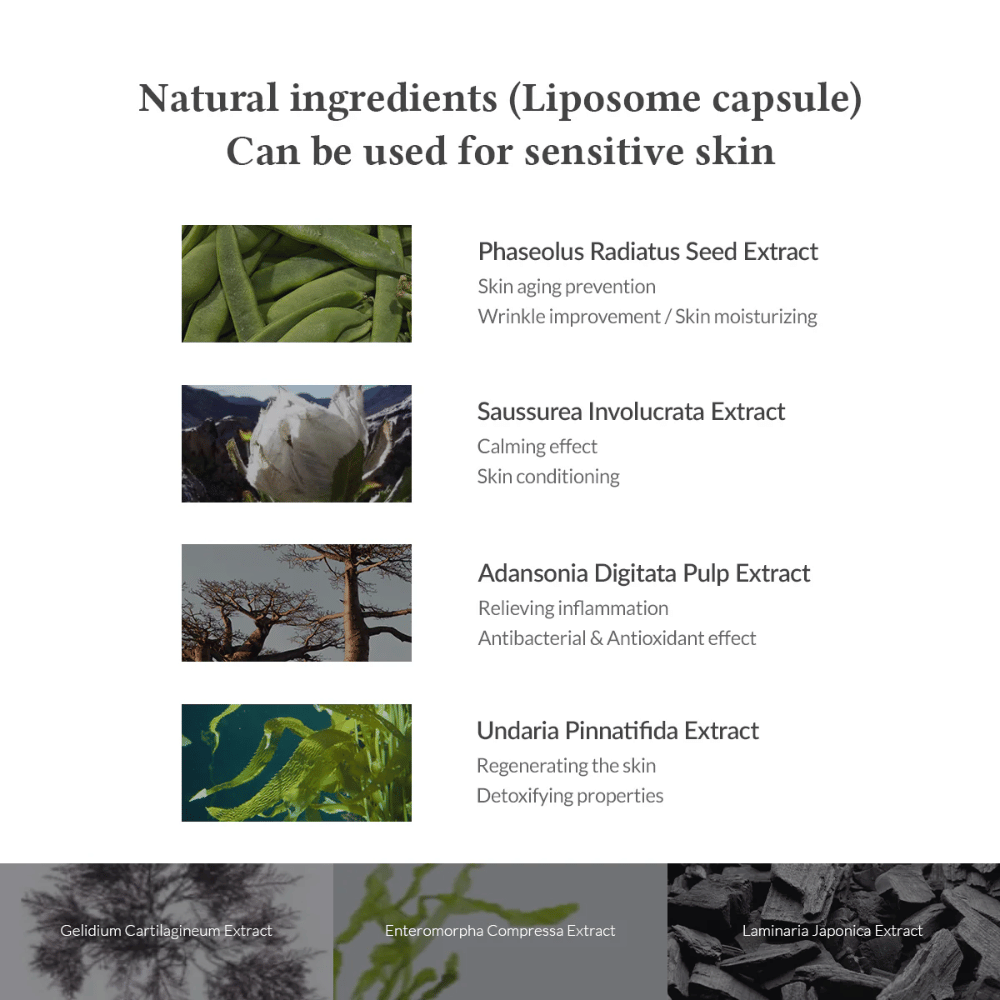 Dr. Althea Premium Quick Step Sebum Cleanser con ingredienti a base vegetale come Phaseolus Radiatus ed estratti simili alla Centella che aiutano a calmare la pelle, ridurre l'infiammazione e idratare.