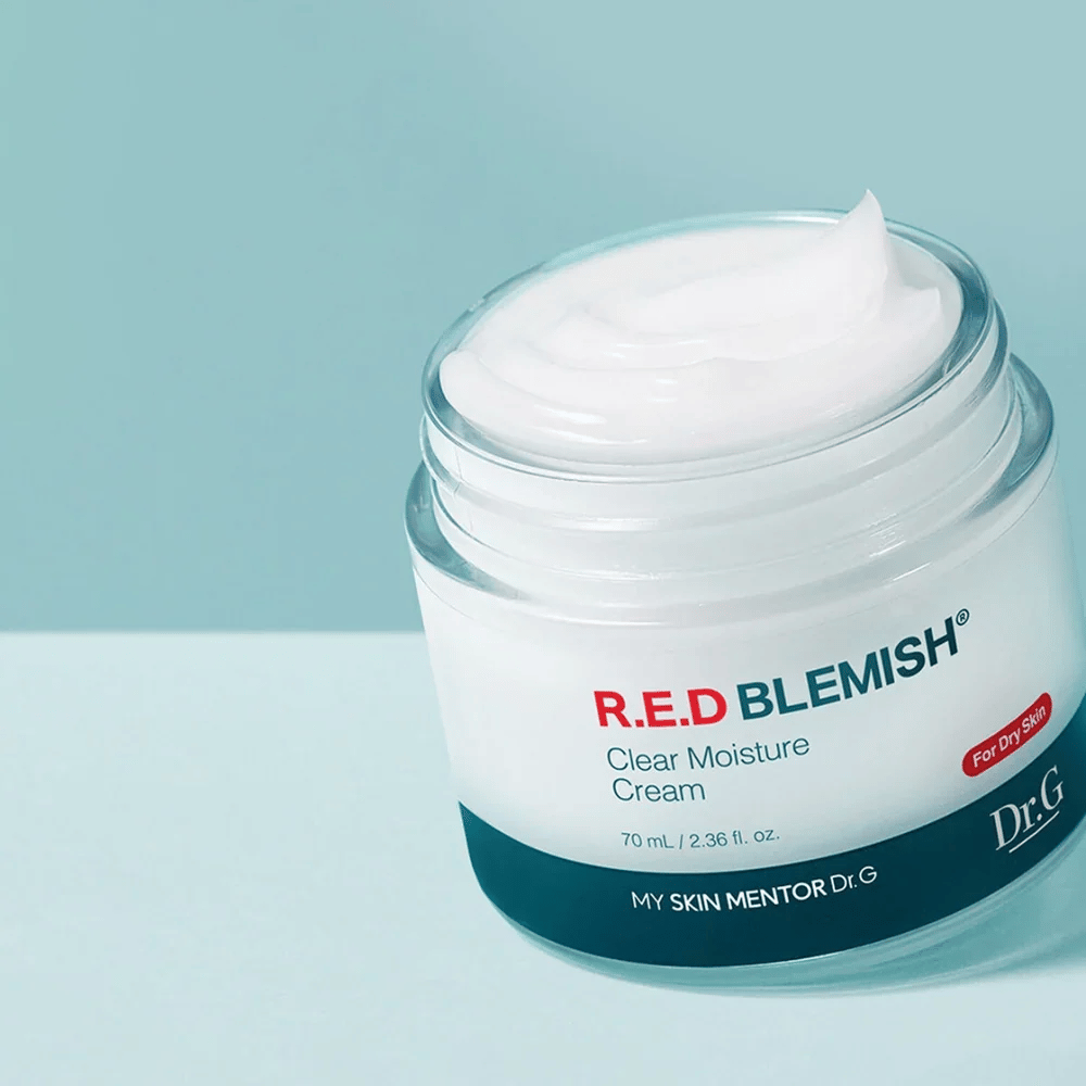 Dr.G R.E.D Blemish Clear Moisture Cream 70 ml – crema viso coreana per pelle secca.