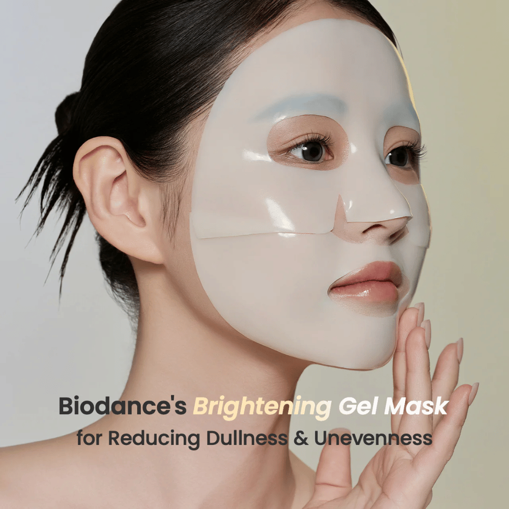 Biodance Brightening Gel Mask – una maschera in gel innovativa che riduce l'opacità e il tono della pelle irregolare. Idrata, illumina e dona alla pelle una luminosità radiosa.