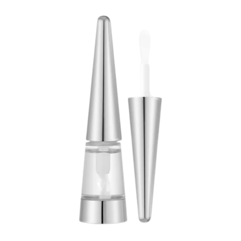 Primo piano di VT Cosmetics Reedle Shot Lip Plumper Beginner con applicatore, un siero per labbra vegano che offre effetto rimpolpante, splendore e idratazione.