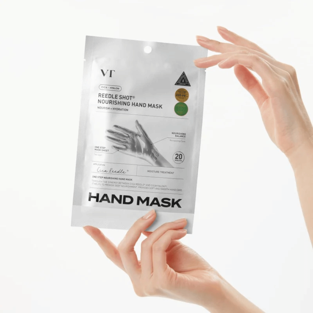 VT Cosmetics Reedle Shot Nourishing Hand Mask maschera mani idratante con CICA e ialurone per mani secche