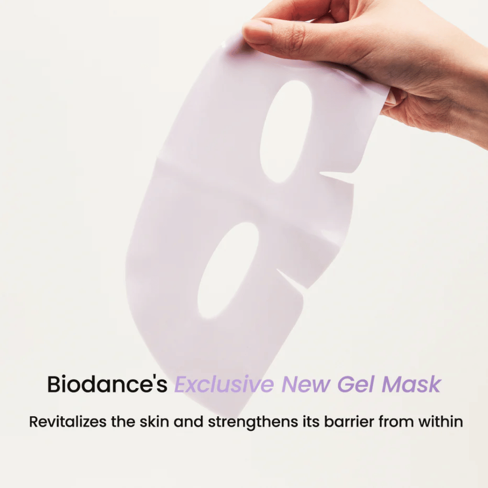 Confezione di Biodance Rejuvenating Caviar PDRN Real Deep Mask con focus su anti-età, rinnovamento della pelle e luminosità