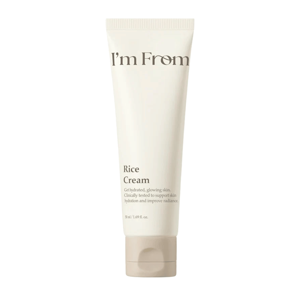 I'm From Rice Cream crema viso idratante da 50 ml con estratto di riso per luminosità e una barriera cutanea forte