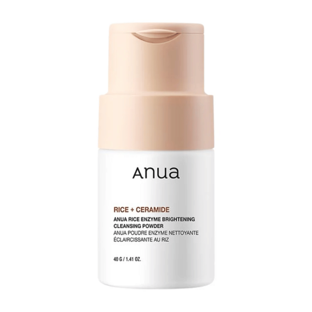Anua Rice Enzyme Brightening Cleansing Powder è un prodotto detergente che combina riso e ceramidi per fornire un'esfoliazione delicata e luminosità. Crea una schiuma ricca che rimuove efficacemente sporco e cellule morte della pelle, risultando in una pelle pulita e radiosa. Con la sua formula bilanciata nel pH, è adatto a tutti i tipi di pelle, inclusa quella sensibile.