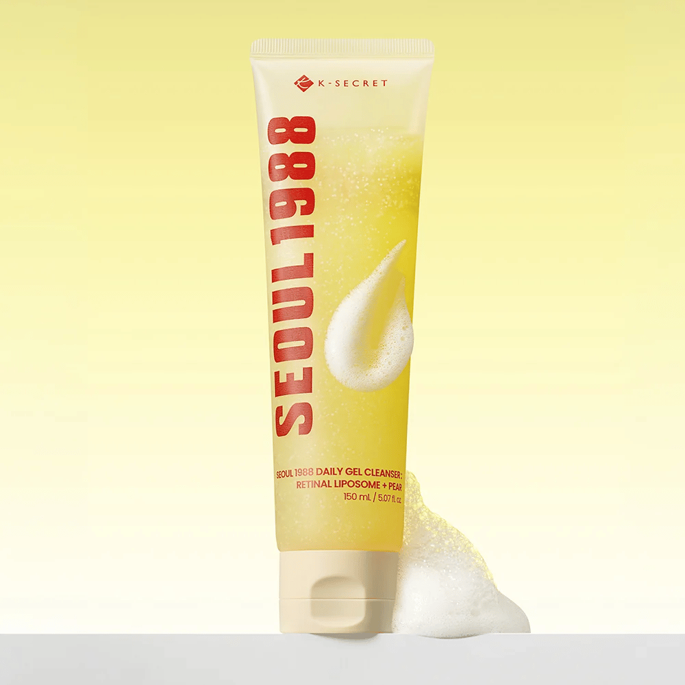 K-SECRET SEOUL 1988 Daily Gel Cleanser – detergente viso schiumogeno con retinal e pera