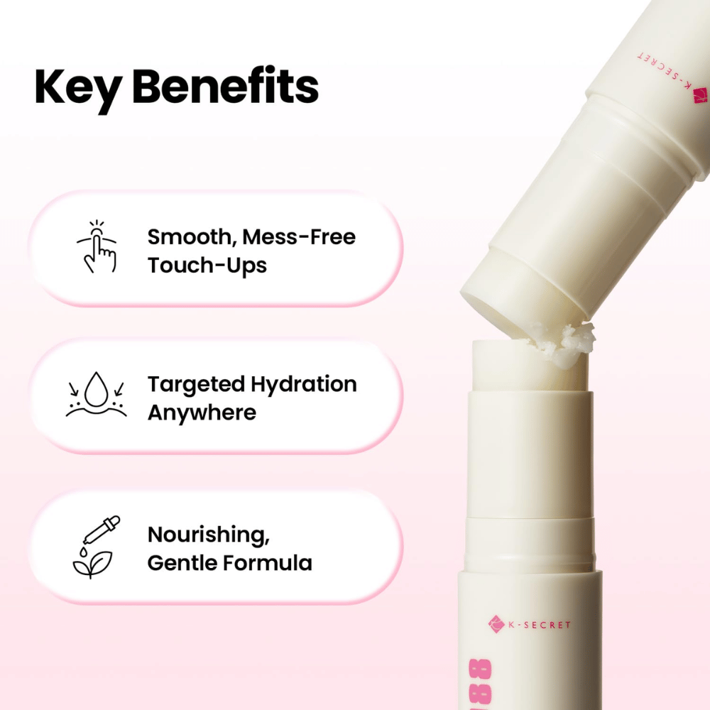 K-SECRET SEOUL 1988 Multi Balm Collagen Complex 7 + Plum – balsamo stick nutriente per l’idratazione mirata della pelle secca.