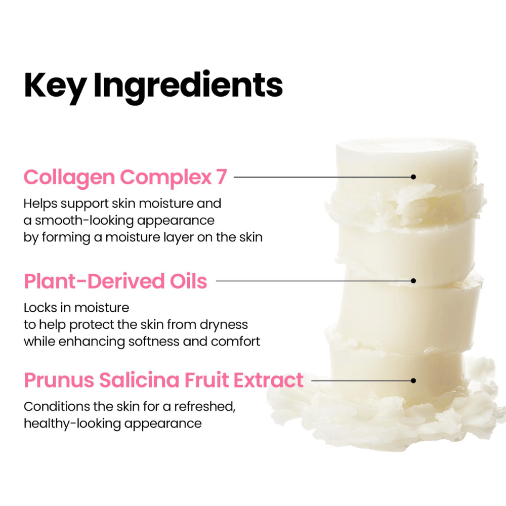 K-SECRET SEOUL 1988 Multi Balm con Collagen Complex 7, oli vegetali ed estratto di prugna per idratazione e pelle più morbida.