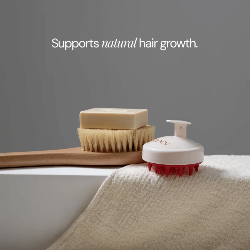 Scalp Massage Brush – spazzola per il cuoio capelluto per un massaggio rilassante e una tensione ridotta