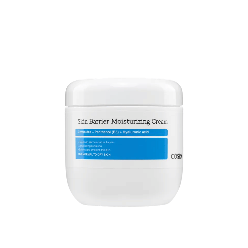 Immagine del prodotto di COSRX Skin Barrier Moisturizing Cream – crema intensamente idratante con ceramidi, pantenolo e acido ialuronico.