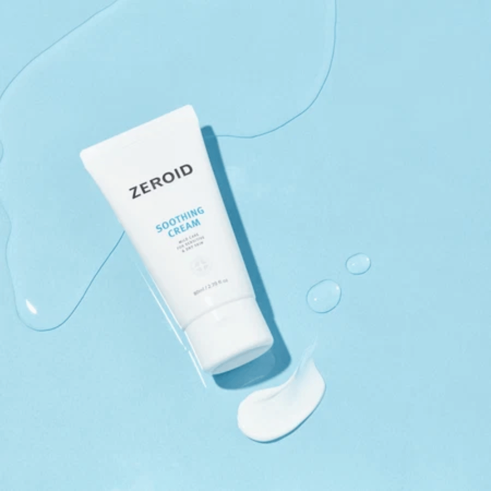 ZEROID Soothing Cream con formula lenitiva e idratante per pelle sensibile e secca
