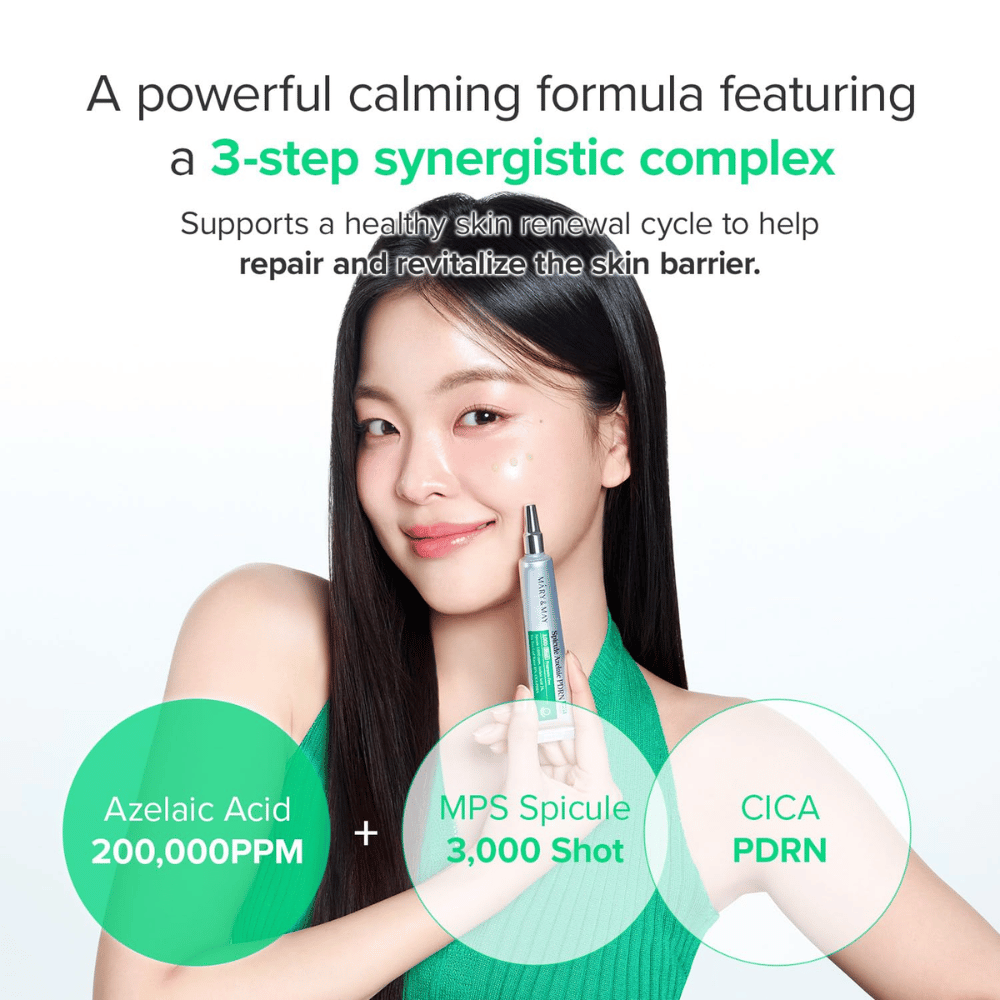 Mary&May Spicule Azelaic PDRN Spot Cream – formula con acido azelaico, spicole MPS e CICA PDRN