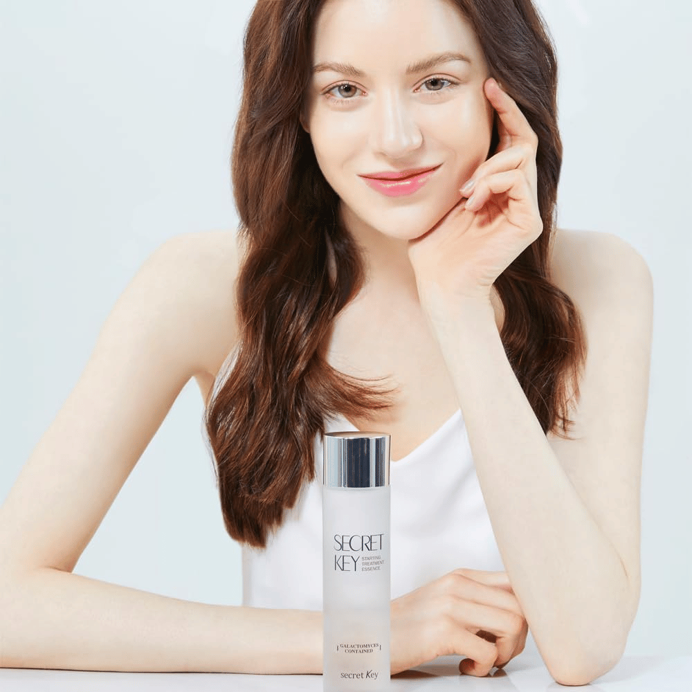 Secret Key Starting Treatment Essence – essence idratante con galactomyces che dona luminosità e uniforma il tono della pelle.