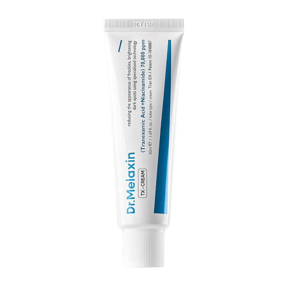 Dr.Melaxin TX Cream crema viso con alta concentrazione di ingredienti attivi che migliora la luminosità della pelle e contrasta la pigmentazione