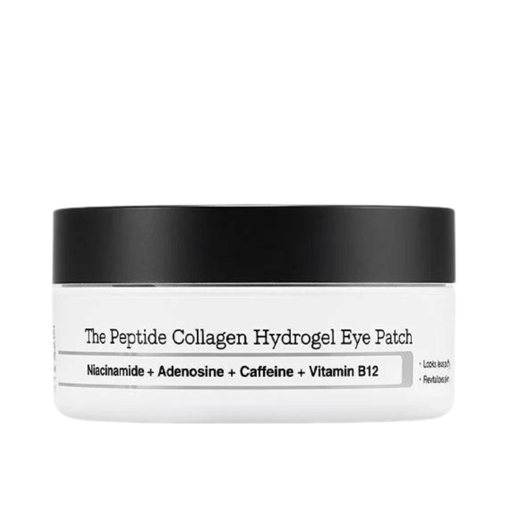 Immagine del prodotto di COSRX Peptide Collagen Hydrogel Eye Patch – maschera per gli occhi con peptidi e vitamina B12 per luminosità e compattezza.