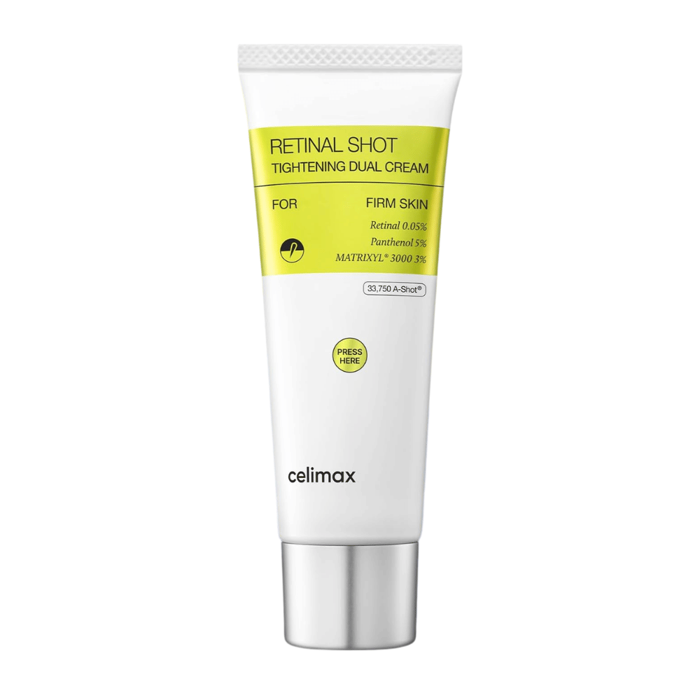 Celimax The Vita-A Retinal Shot Tightening Dual Cream – immagine del prodotto della crema doppia con retinale 0,05 %