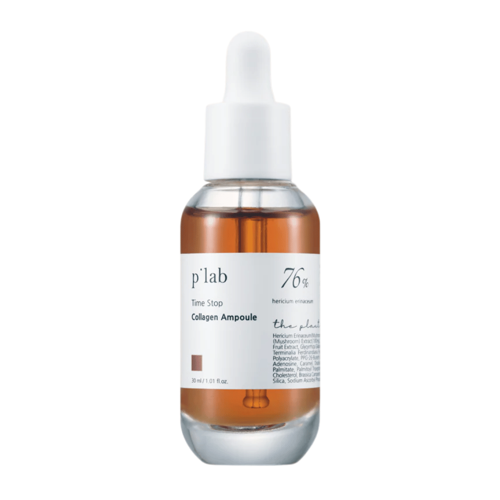 p’lab Time Stop Collagen Ampoule – Fiala anti-età per una pelle più soda e idratata.

🍄 76% di estratto di Hericium Erinaceum – Rafforza l'elasticità della pelle e favorisce la produzione di collagene.
💧 Profondamente idratante – Nutre e migliora la texture della pelle.
✨ Effetto anti-età – Riduce le linee sottili e dona una luminosità giovanile.

Perfetto per una pelle più soda e radiosa!