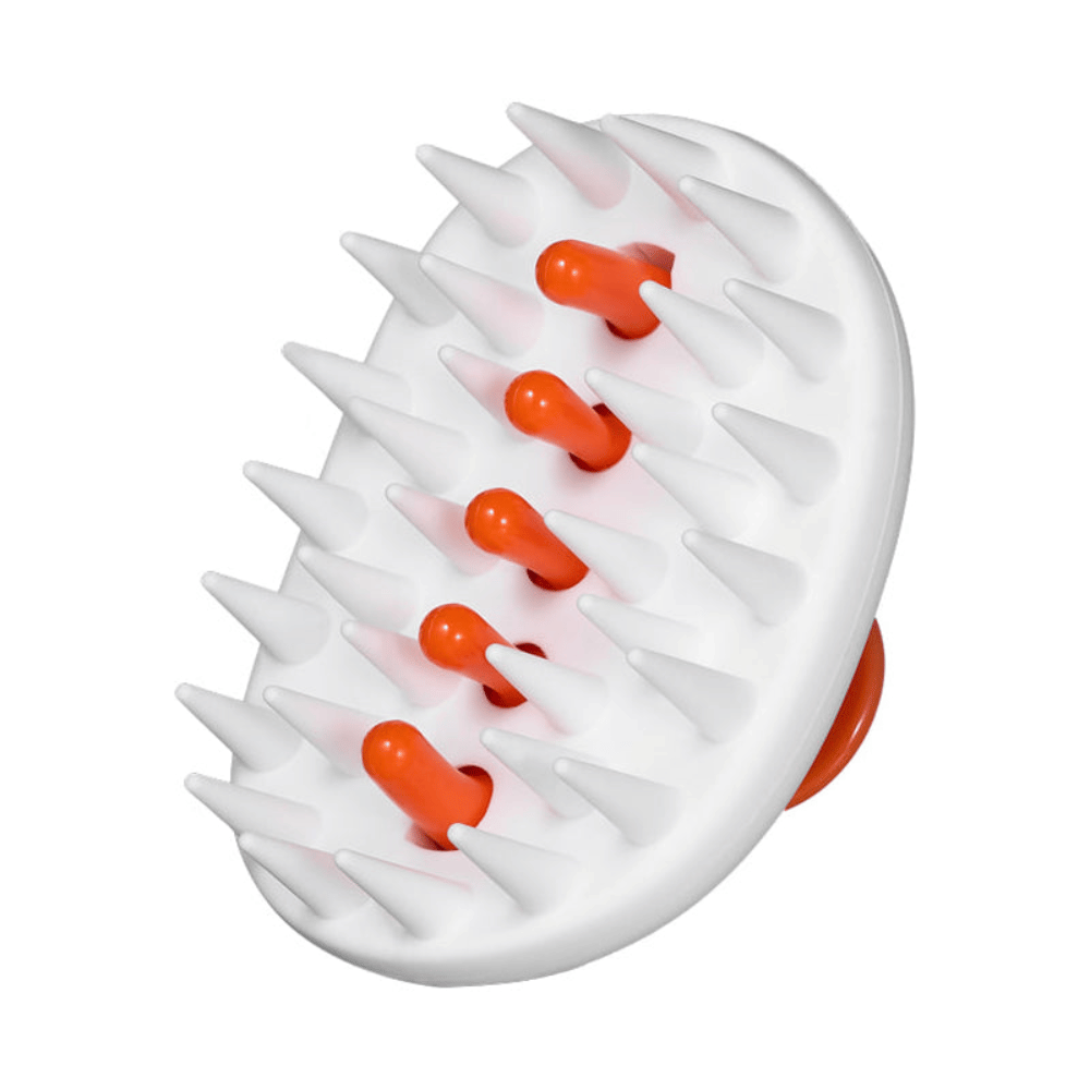 LILYEVE Two-Way Gua Sha Brush con morbide setole in silicone per massaggio e pulizia del cuoio capelluto