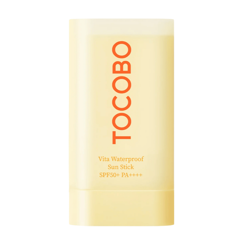 TOCOBO Vita Waterproof Sun Stick è un bastoncino solare con SPF50+ PA++++ che offre alta protezione contro i raggi UV. Resistente all'acqua, facile da applicare e perfetto per la pelle sensibile.