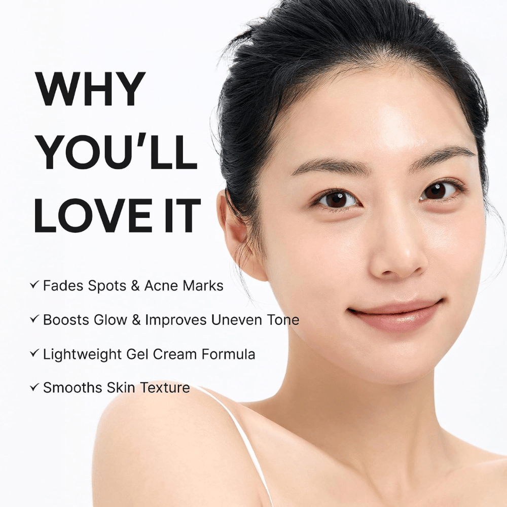 Arencia Vitamin C Glow Booster Gel Cream – crema viso illuminante che uniforma il tono e la texture della pelle