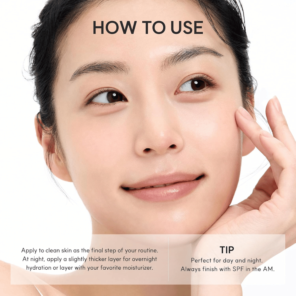 Arencia Vitamin C Glow Booster Gel Cream – applicazione di gel-crema idratante per il giorno e la notte