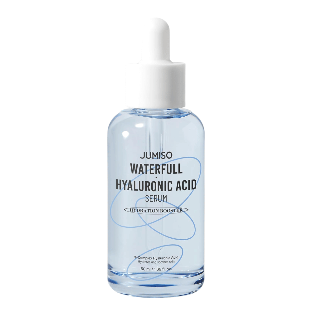 Jumiso Waterfull Hyaluronic Acid Serum 50 ml – siero all'acido ialuronico 3-Complex per pelle secca, sensibile e disidratata