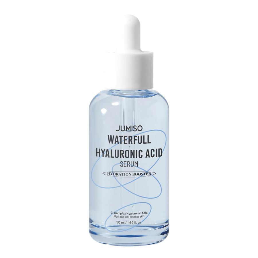 Jumiso Waterfull Hyaluronic Acid Serum 50 ml – siero all'acido ialuronico 3-Complex per pelle secca, sensibile e disidratata