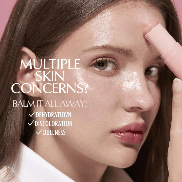 KAHI Wrinkle Bounce Multi Balm si applica sul viso per idratazione, luminosità e migliorata elasticità della pelle contro secchezza e pelle spenta.