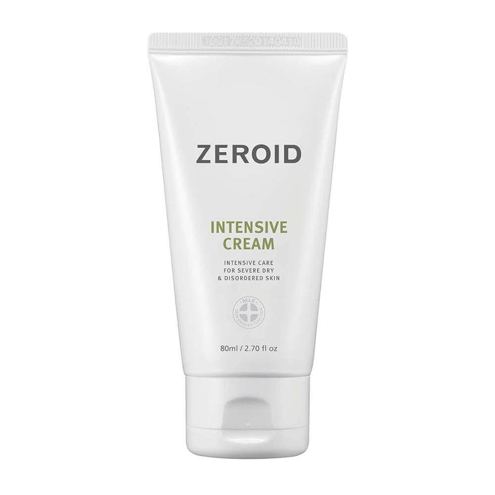 ZEROID Intensive Cream è una crema viso intensiva per pelle molto secca, sensibile e con barriera cutanea danneggiata. Idrata in profondità, rafforza la barriera protettiva della pelle e aiuta ad alleviare la sensazione di tensione e irritazione per un comfort duraturo.