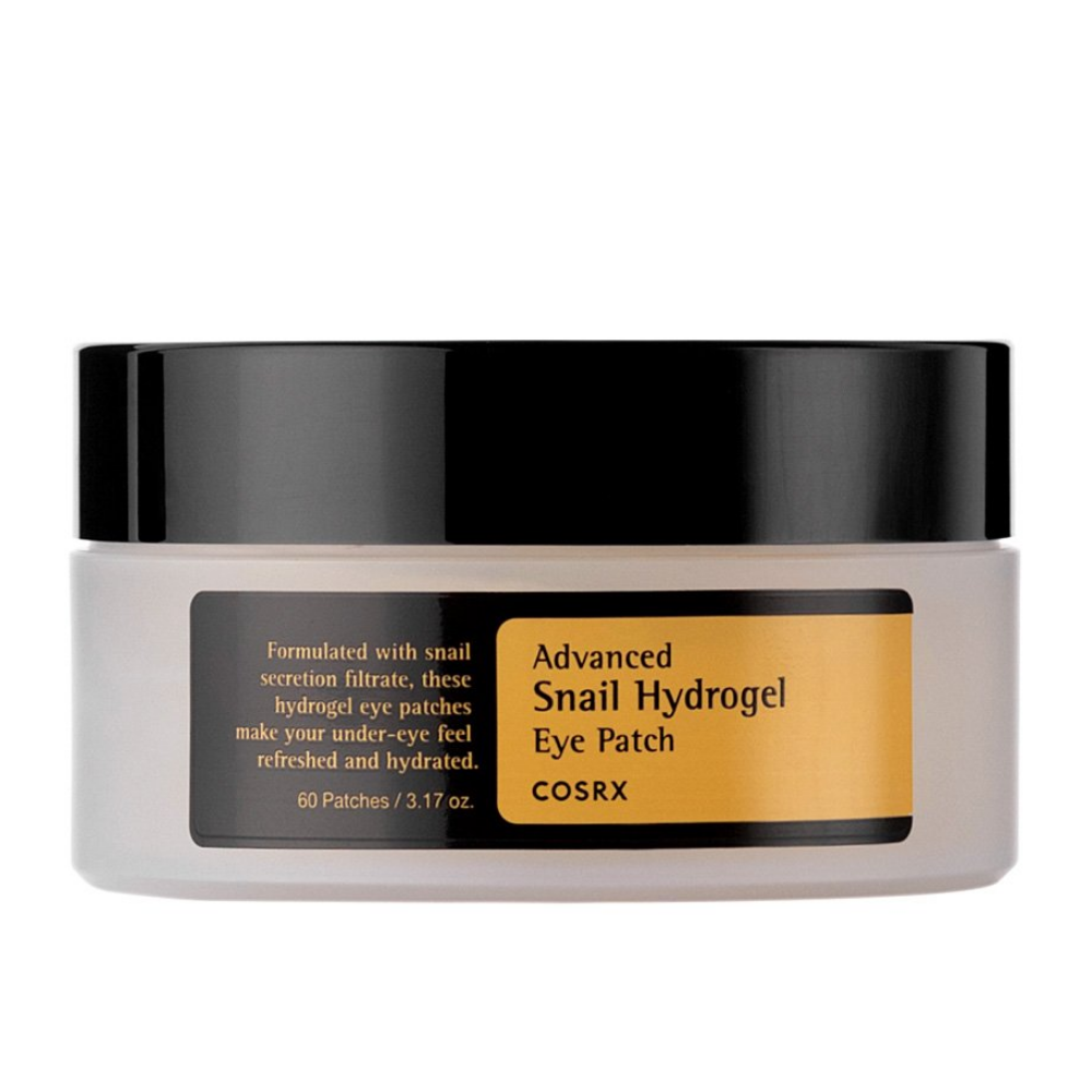 COSRX Advanced Snail Hydrogel Eye Patch 60 pz con secrezione di lumaca.
