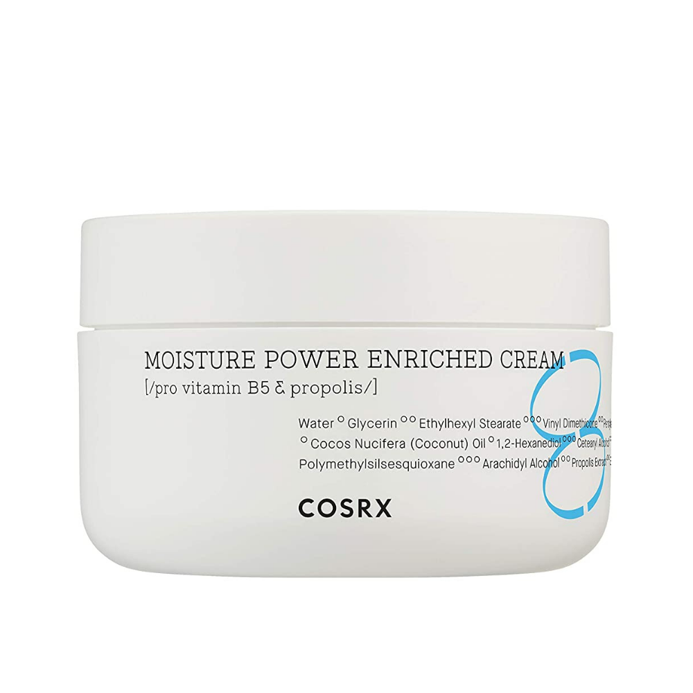 COSRX Moisture Power Enriched Cream 50ml per idratare la pelle secca.