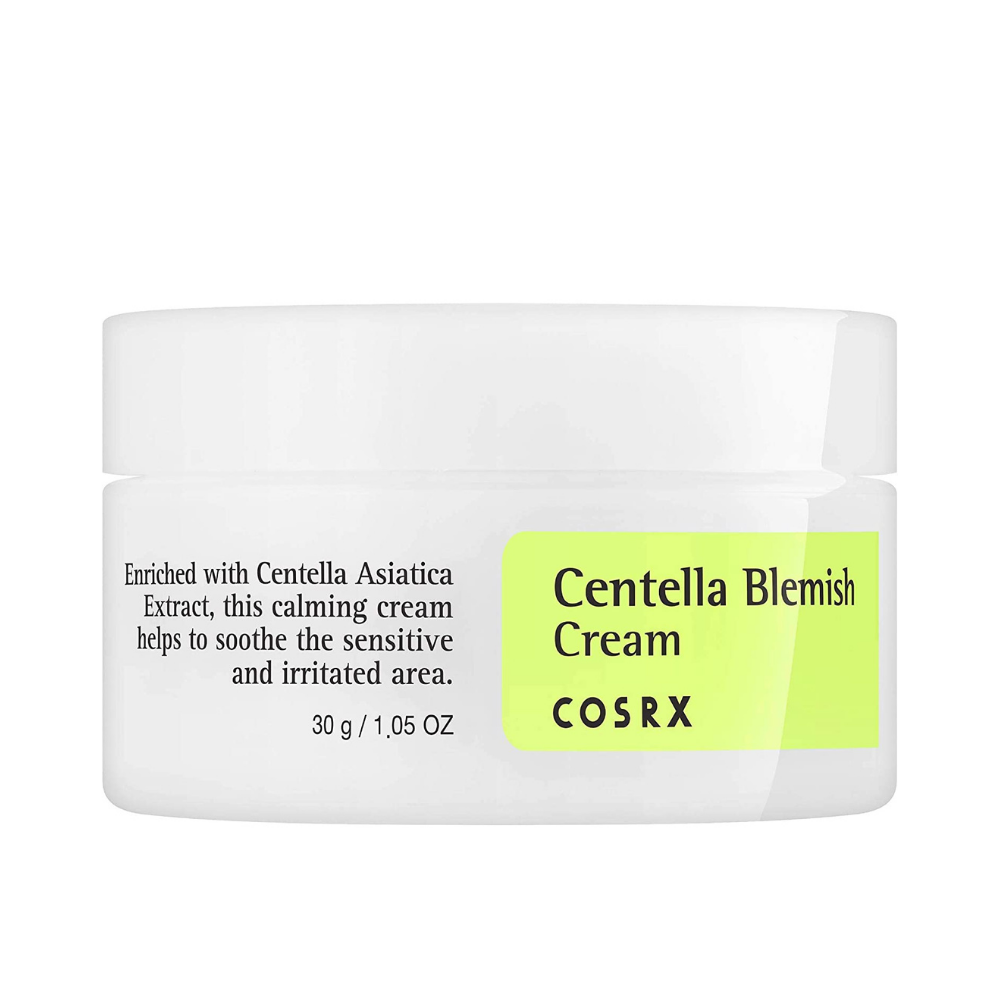 COSRX Centella Blemish Cream 30ml, perfetto per la pelle incline all'acne.