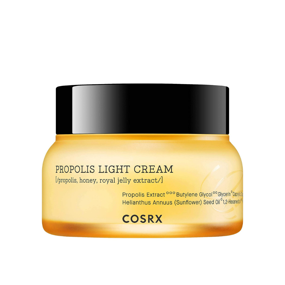 COSRX Full Fit Propolis Light Cream 65ml con complesso di propoli nera per antiossidanti.