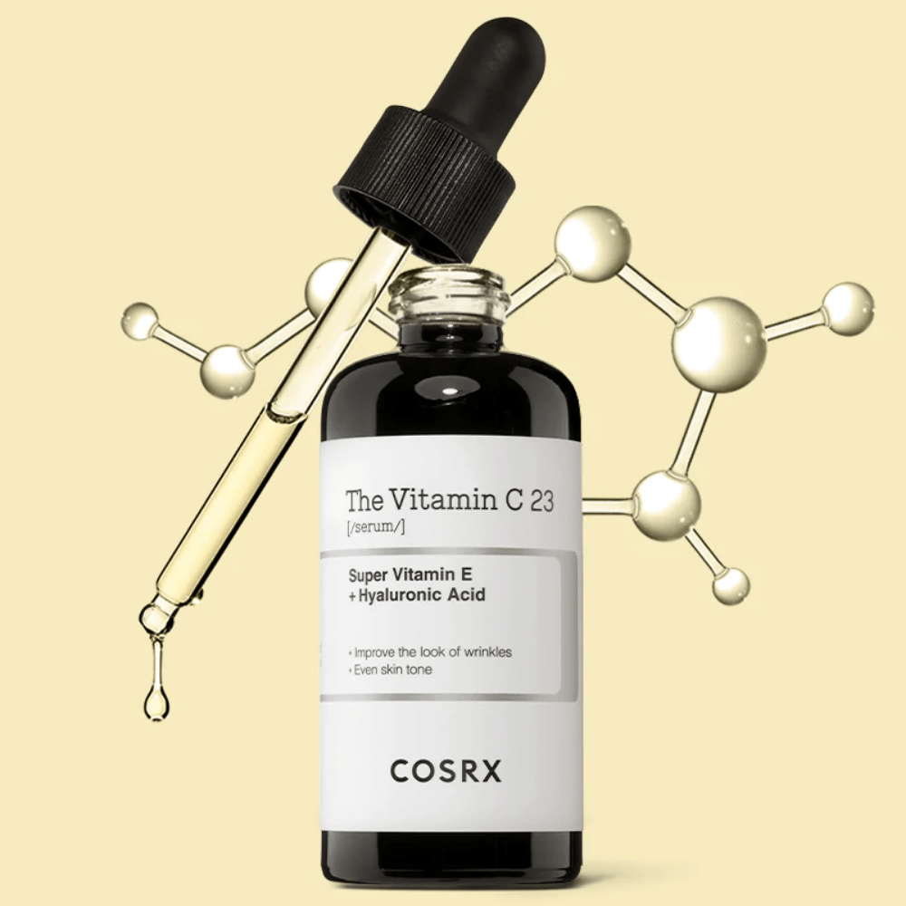 Il siero alla vitamina C 23 20g di COSRX aiuta con l'iperpigmentazione.