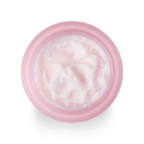 Un barattolo rosa con una piccola quantità di Clean It Zero Cleansing Balm Original 100ml da BANILA CO, usato per la pulizia e la cura della pelle.