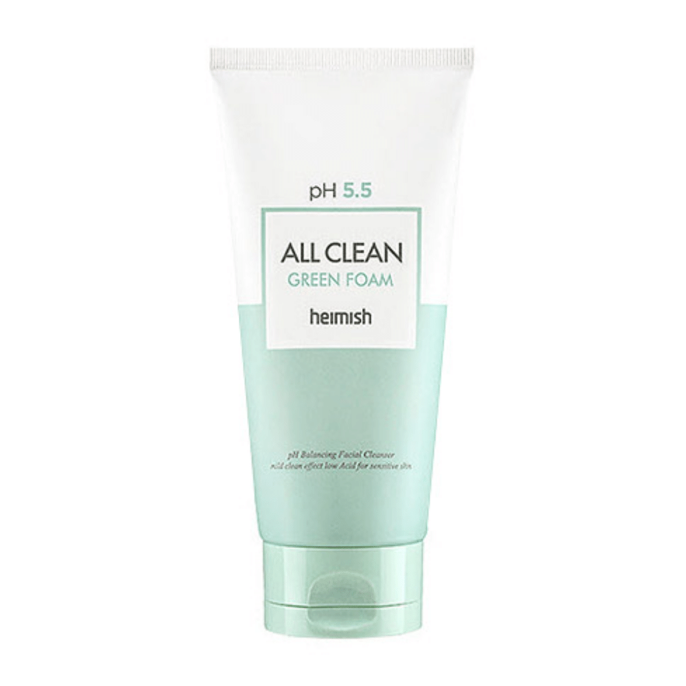 Pi 5 clean foam per schiuma detergente diventa "All Clean Green Foam 150ml di heimish per schiuma detergente.